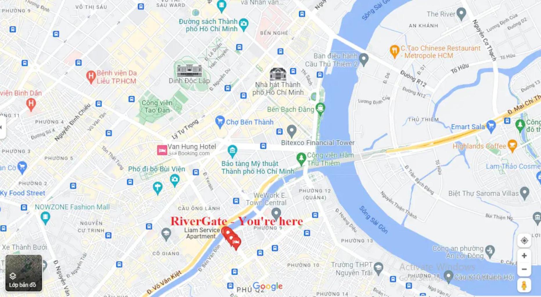 The Rivergate Apartments & Condo Saigon Ho Chi Minh City Exterior photo